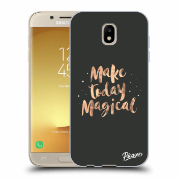 Picasee silikonový průhledný obal pro Samsung Galaxy J5 2017 J530F - Make today Magical