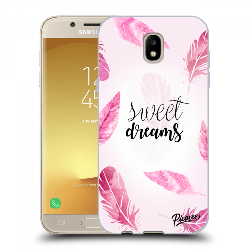Picasee silikonový průhledný obal pro Samsung Galaxy J5 2017 J530F - Sweet dreams