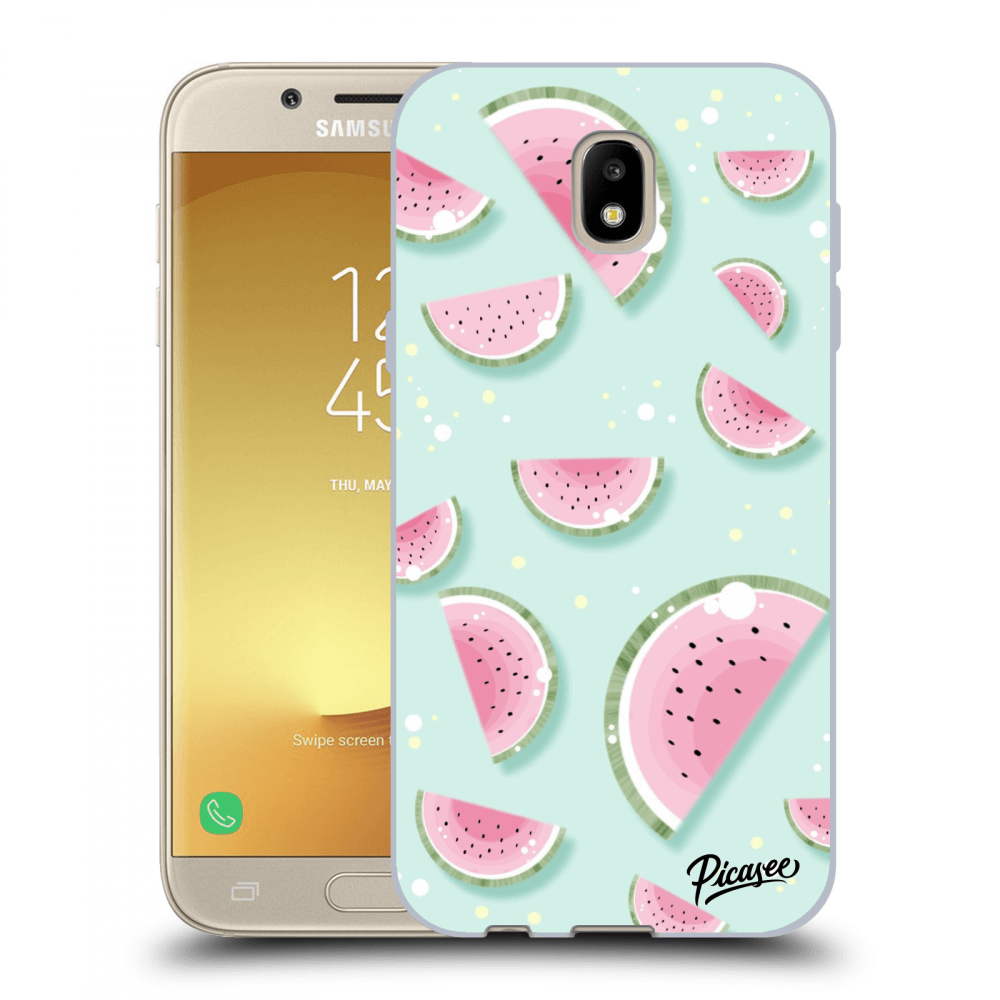 Picasee silikonový průhledný obal pro Samsung Galaxy J5 2017 J530F - Watermelon 2
