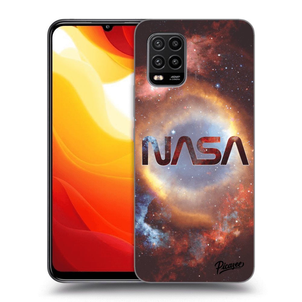 Picasee silikonový černý obal pro Xiaomi Mi 10 Lite - Nebula