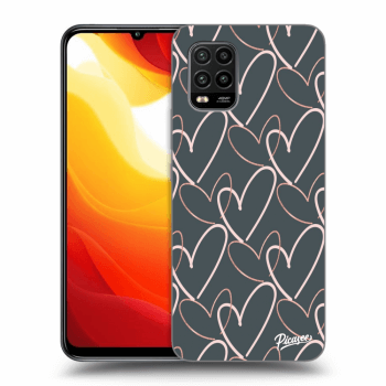 Picasee silikonový černý obal pro Xiaomi Mi 10 Lite - Lots of love
