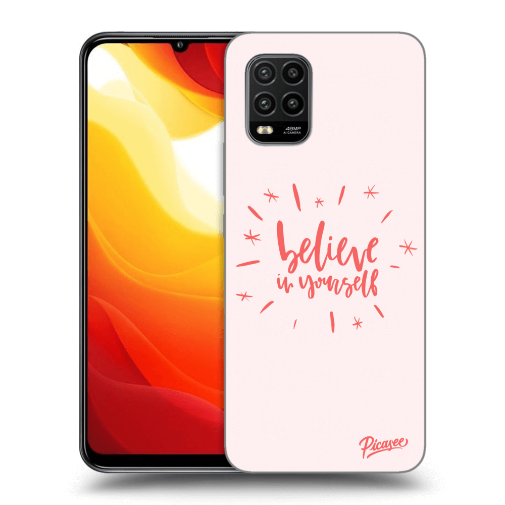 Picasee silikonový průhledný obal pro Xiaomi Mi 10 Lite - Believe in yourself