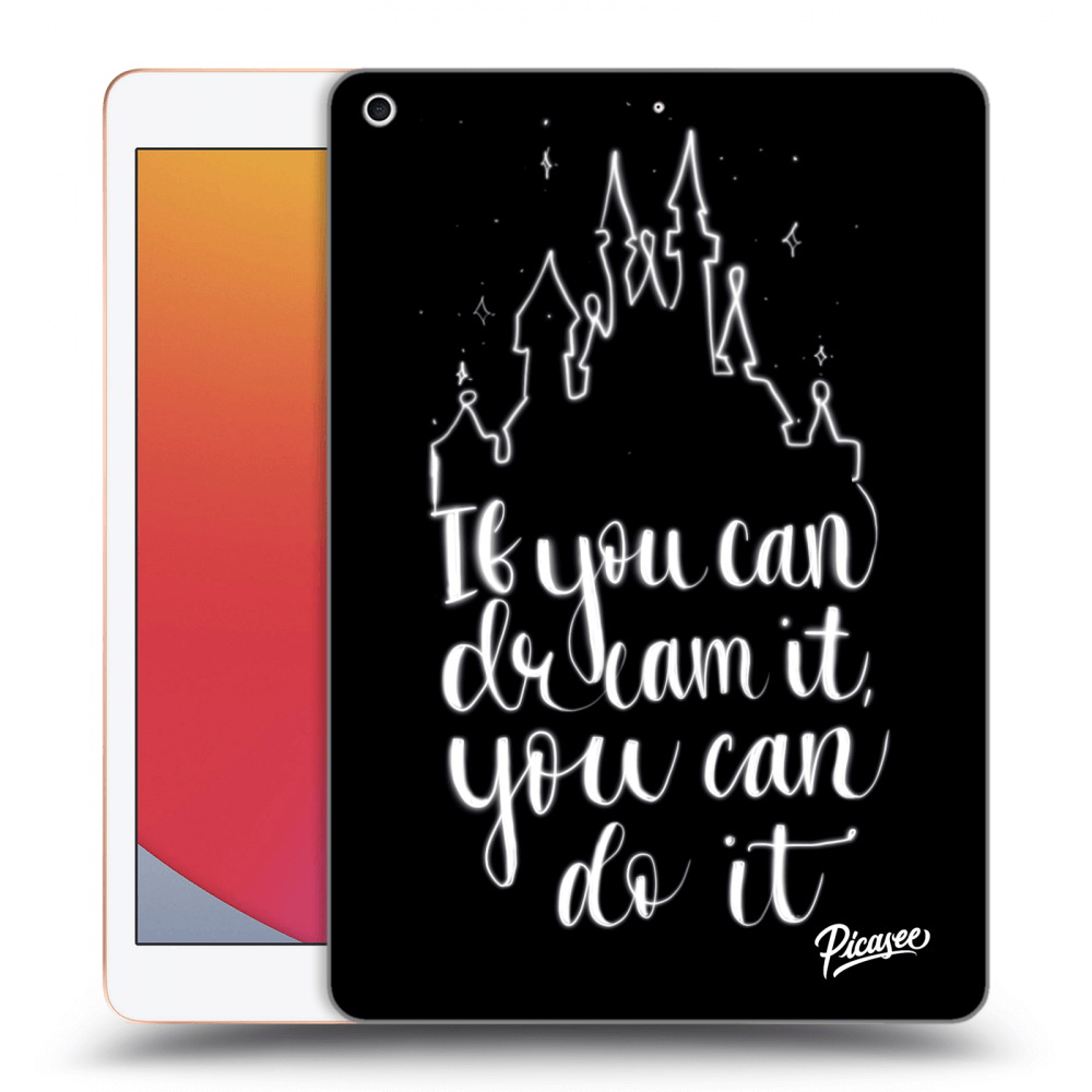 Picasee silikonový černý obal pro Apple iPad 10.2" 2020 (8. gen) - Dream