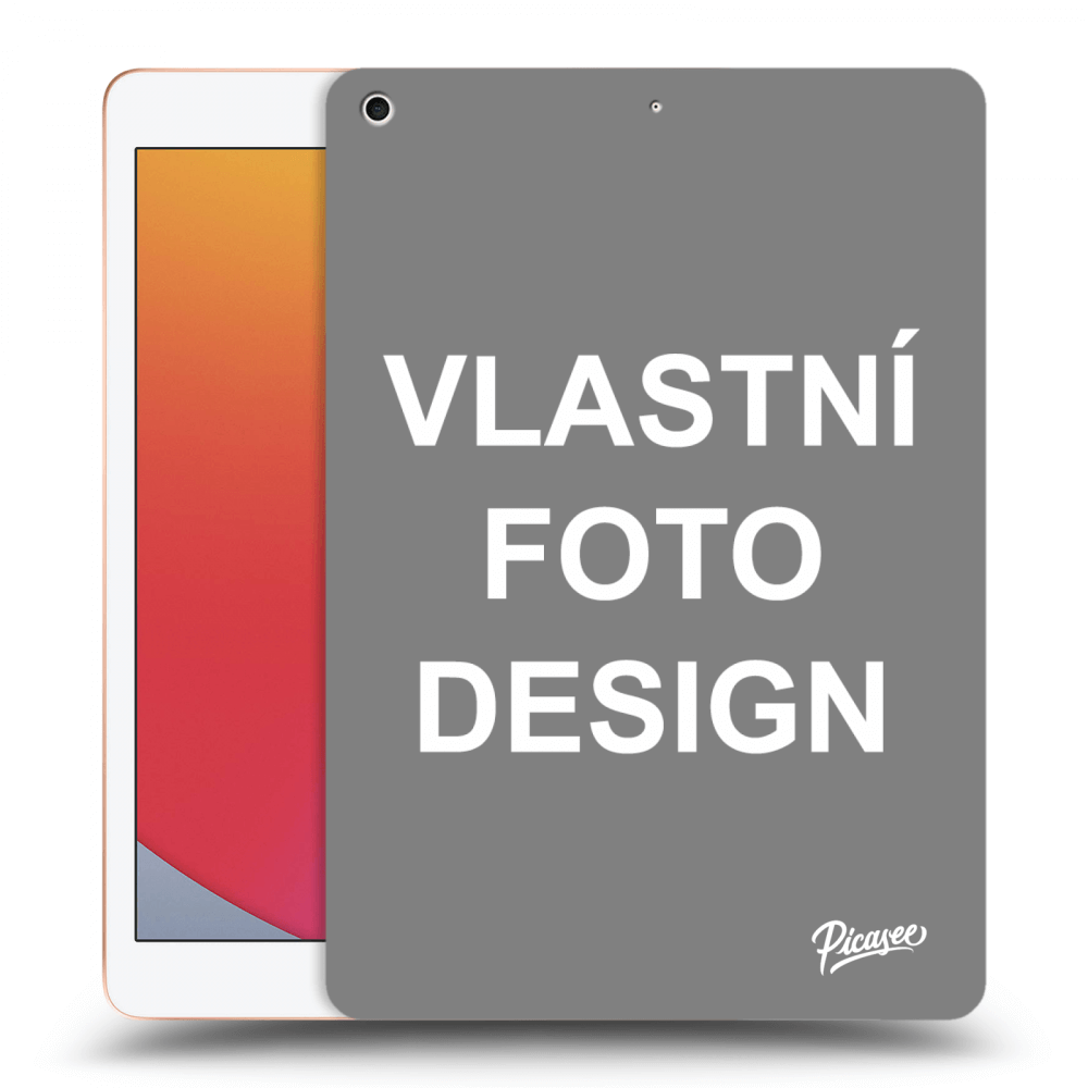 Picasee silikonový průhledný obal pro Apple iPad 10.2" 2020 (8. gen) - Vlastní fotka/motiv