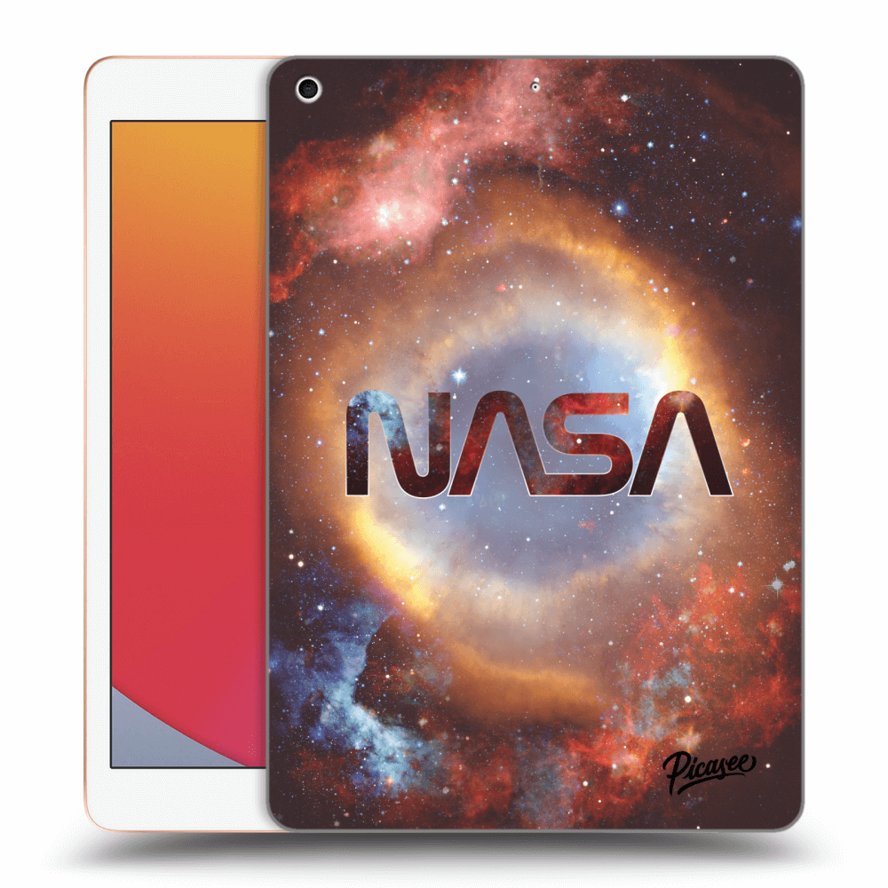 Picasee silikonový průhledný obal pro Apple iPad 10.2" 2020 (8. gen) - Nebula
