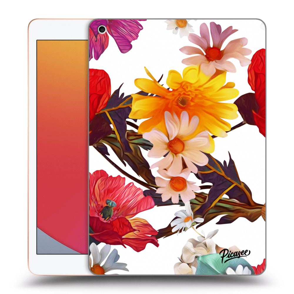 Picasee silikonový černý obal pro Apple iPad 10.2" 2020 (8. gen) - Meadow