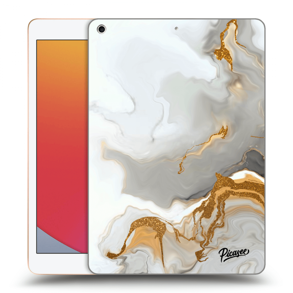Picasee silikonový černý obal pro Apple iPad 10.2" 2020 (8. gen) - Her