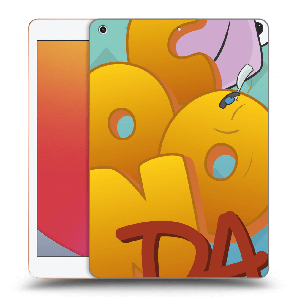 Picasee silikonový průhledný obal pro Apple iPad 10.2" 2020 (8. gen) - Obří COONDA