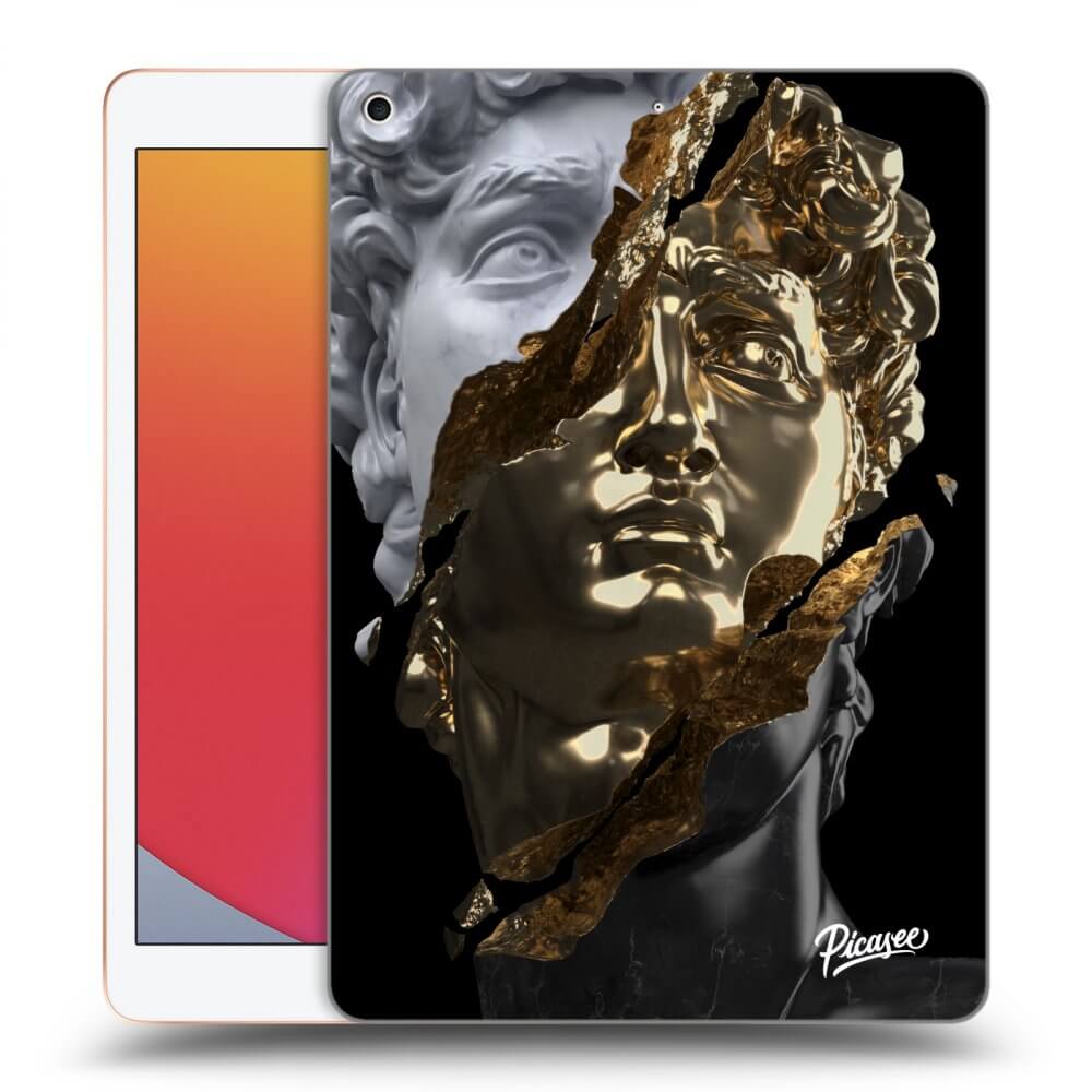 Picasee silikonový černý obal pro Apple iPad 10.2" 2020 (8. gen) - Trigger