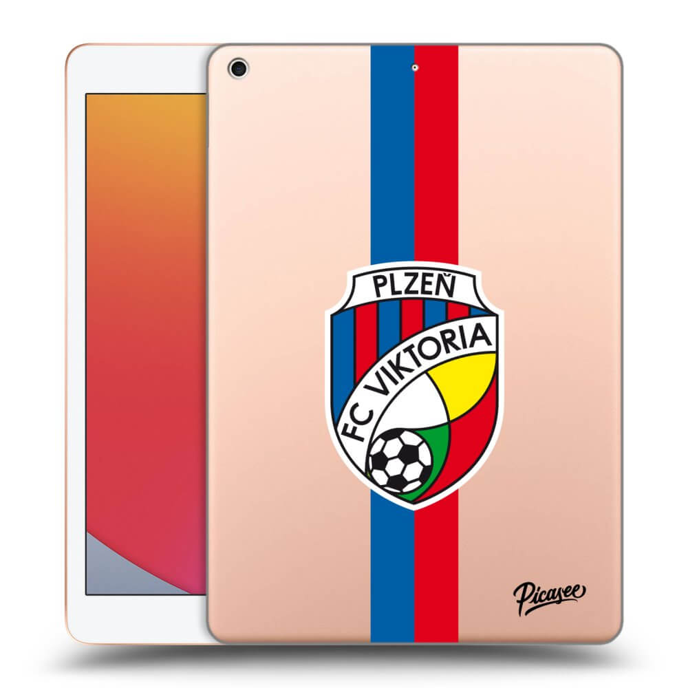 Picasee silikonový průhledný obal pro Apple iPad 10.2" 2020 (8. gen) - FC Viktoria Plzeň H