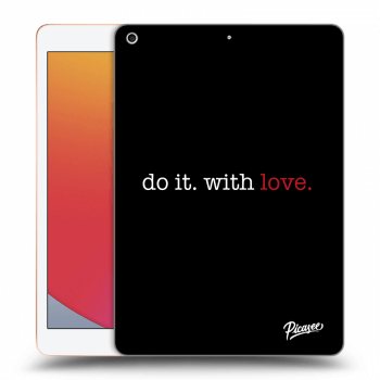Picasee silikonový průhledný obal pro Apple iPad 10.2" 2020 (8. gen) - Do it. With love.