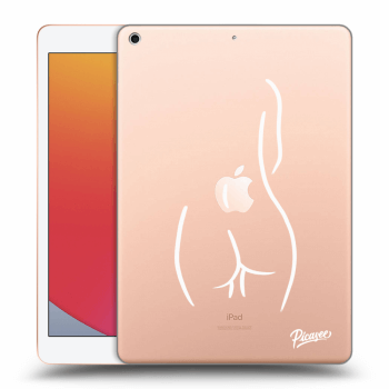 Obal pro Apple iPad 10.2" 2020 (8. gen) - Svlečená Bílá