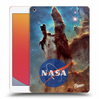 Picasee silikonový průhledný obal pro Apple iPad 10.2" 2020 (8. gen) - Eagle Nebula