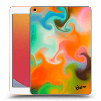 Picasee silikonový černý obal pro Apple iPad 10.2" 2020 (8. gen) - Juice