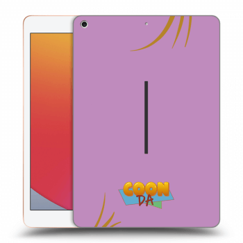 Picasee silikonový průhledný obal pro Apple iPad 10.2" 2020 (8. gen) - COONDA růžovka