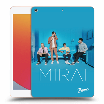 Picasee silikonový průhledný obal pro Apple iPad 10.2" 2020 (8. gen) - Mirai - Blue