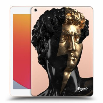 Picasee silikonový průhledný obal pro Apple iPad 10.2" 2020 (8. gen) - Wildfire - Black