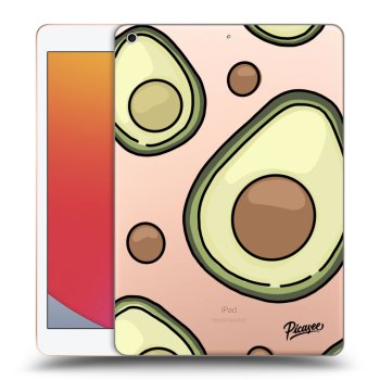 Picasee silikonový průhledný obal pro Apple iPad 10.2" 2020 (8. gen) - Avocado