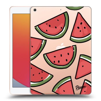 Picasee silikonový průhledný obal pro Apple iPad 10.2" 2020 (8. gen) - Melone