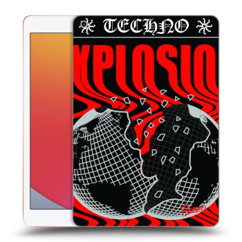 Picasee silikonový průhledný obal pro Apple iPad 10.2" 2020 (8. gen) - EXPLOSION