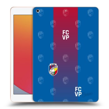 Picasee silikonový průhledný obal pro Apple iPad 10.2" 2020 (8. gen) - FC Viktoria Plzeň F