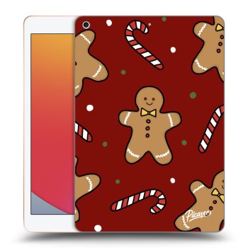 Picasee silikonový průhledný obal pro Apple iPad 10.2" 2020 (8. gen) - Gingerbread 2
