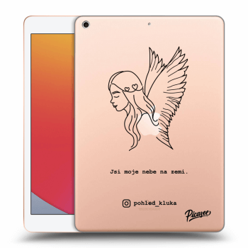 Picasee silikonový průhledný obal pro Apple iPad 10.2" 2020 (8. gen) - Heaven