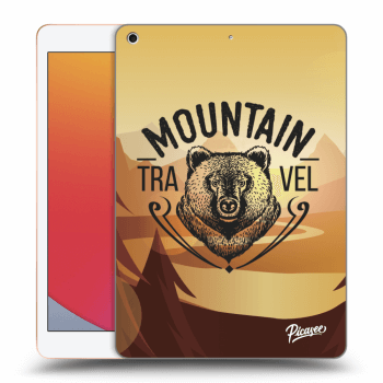 Picasee silikonový černý obal pro Apple iPad 10.2" 2020 (8. gen) - Mountain bear