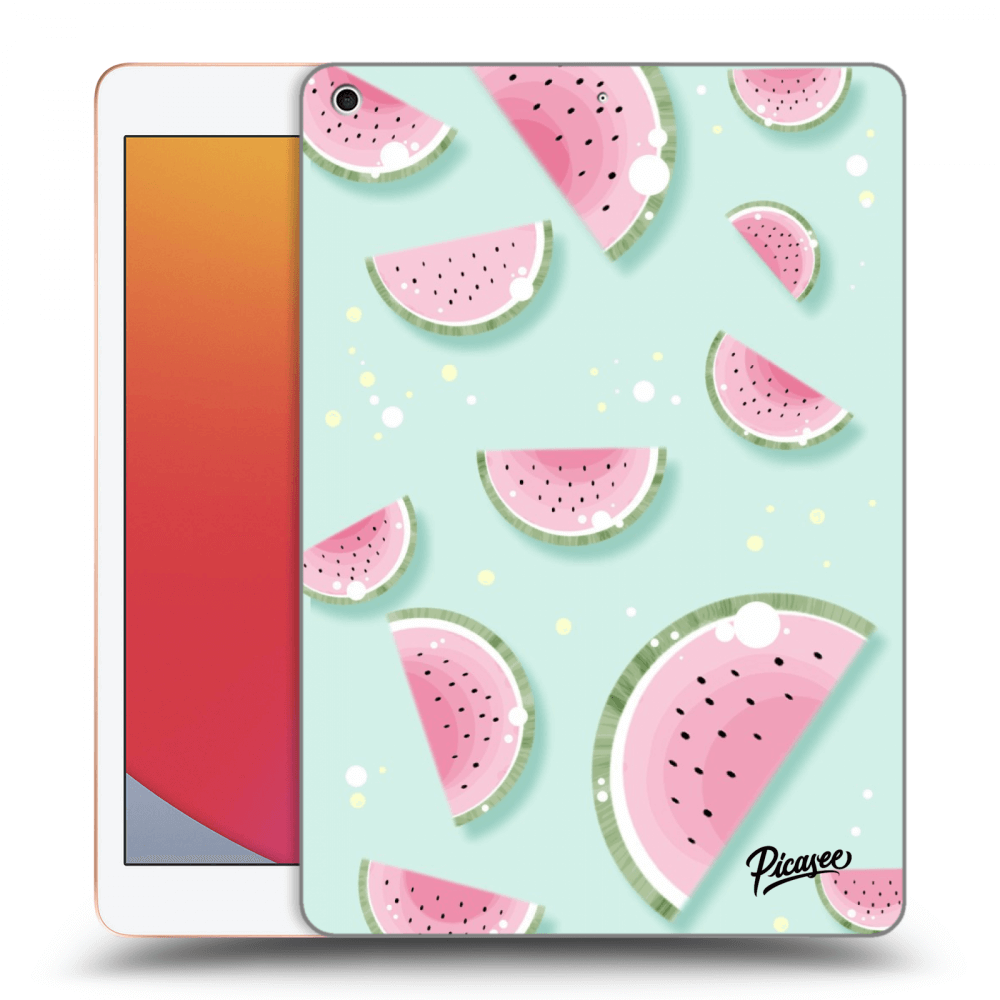 Picasee silikonový průhledný obal pro Apple iPad 10.2" 2020 (8. gen) - Watermelon 2