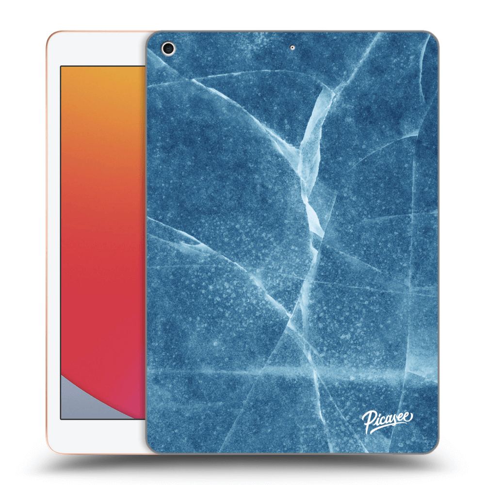 Picasee silikonový průhledný obal pro Apple iPad 10.2" 2020 (8. gen) - Blue marble