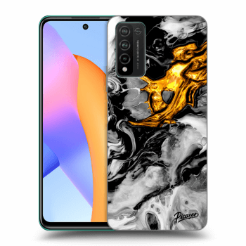 Obal pro Honor 10X Lite - Black Gold 2