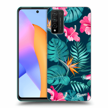 Obal pro Honor 10X Lite - Pink Monstera