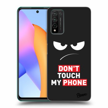 Obal pro Honor 10X Lite - Angry Eyes - Transparent