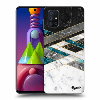 Obal pro Samsung Galaxy M51 M515F - Black & White geometry