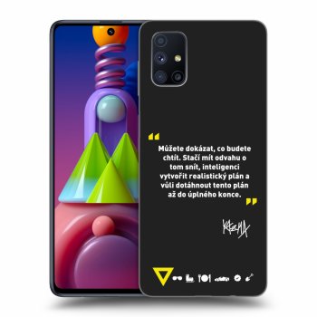 Obal pro Samsung Galaxy M51 M515F - Kazma - MŮŽETE DOKÁZAT, CO BUDETE CHTÍT