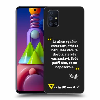 Obal pro Samsung Galaxy M51 M515F - Kazma - SVĚT PATŘÍ TĚM, CO SE NEPOSEROU