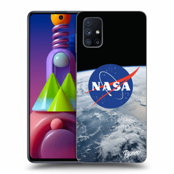 Picasee silikonový černý obal pro Samsung Galaxy M51 M515F - Nasa Earth
