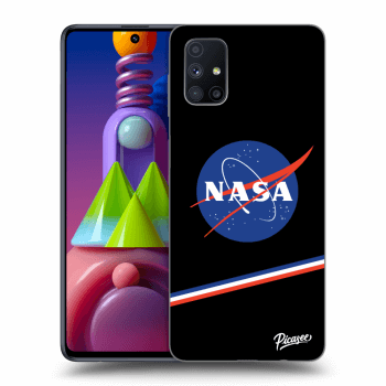 Picasee silikonový černý obal pro Samsung Galaxy M51 M515F - NASA Original