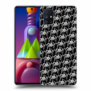 Obal pro Samsung Galaxy M51 M515F - Separ - White On Black 2