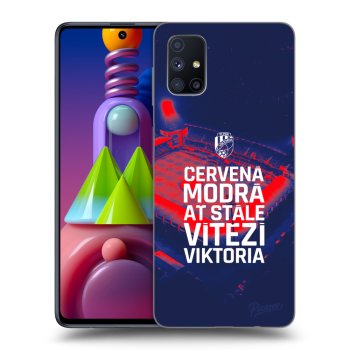 Picasee silikonový černý obal pro Samsung Galaxy M51 M515F - FC Viktoria Plzeň E