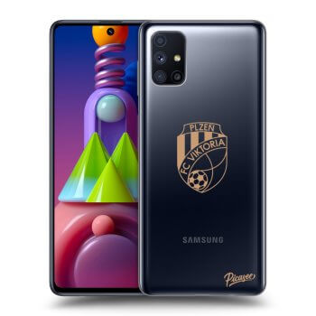 Picasee silikonový průhledný obal pro Samsung Galaxy M51 M515F - FC Viktoria Plzeň I