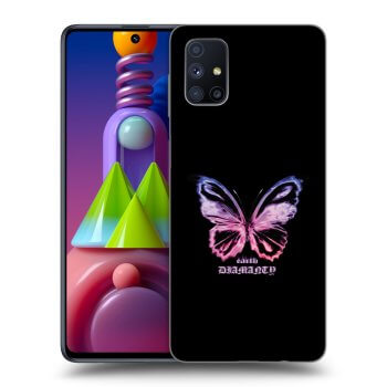 Obal pro Samsung Galaxy M51 M515F - Diamanty Purple