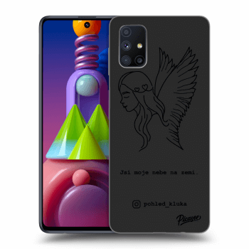 Picasee silikonový černý obal pro Samsung Galaxy M51 M515F - Heaven