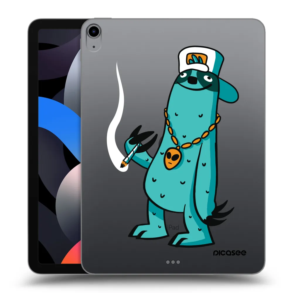 Picasee silikonový průhledný obal pro Apple iPad Air 4 10.9" 2020 - Earth - Je mi fajn