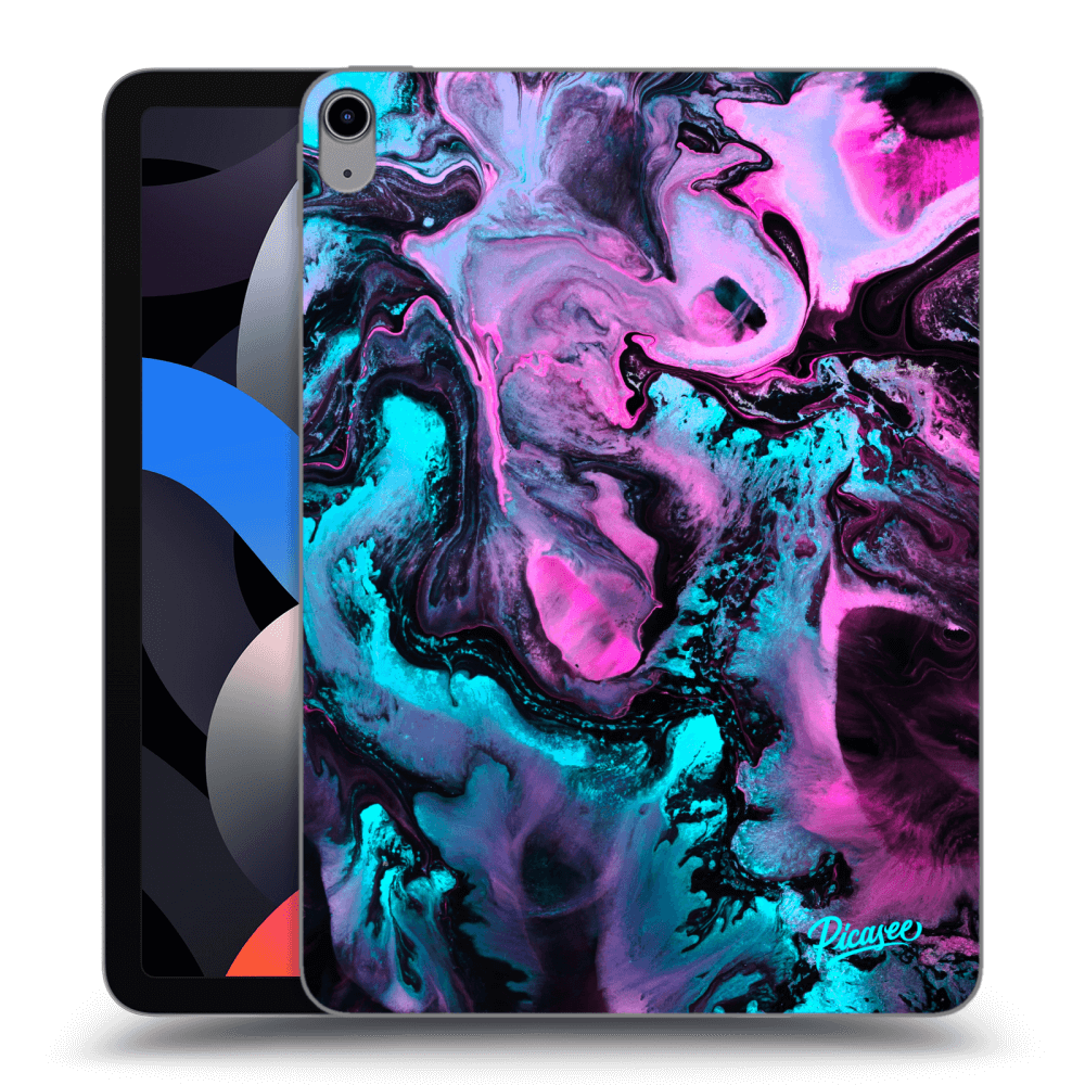 Picasee silikonový černý obal pro Apple iPad Air 4 10.9" 2020 - Lean