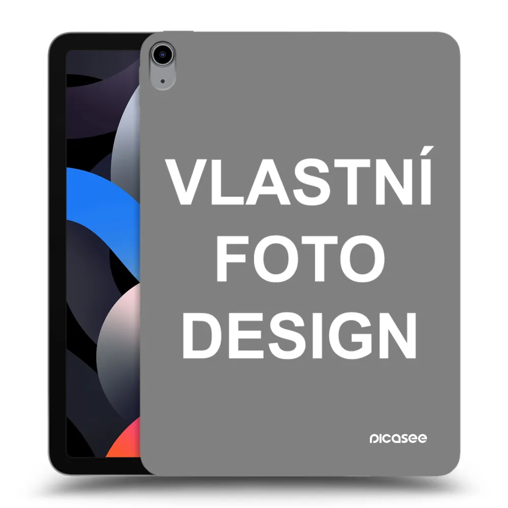 Picasee silikonový průhledný obal pro Apple iPad Air 4 10.9" 2020 - Vlastní fotka/motiv