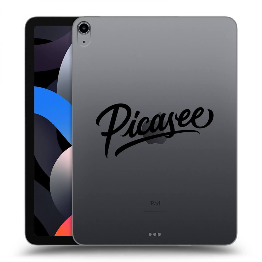 Picasee silikonový průhledný obal pro Apple iPad Air 4 10.9" 2020 - Picasee - old logo - black