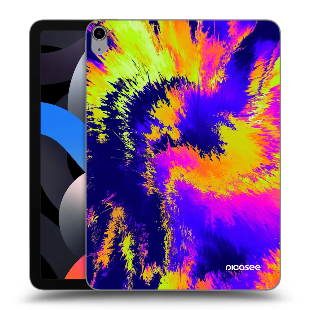 Picasee silikonový průhledný obal pro Apple iPad Air 4 10.9" 2020 - Burn