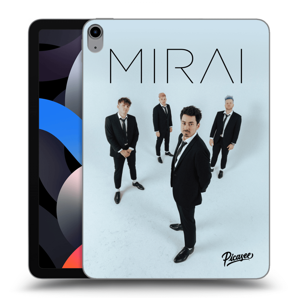 Picasee silikonový průhledný obal pro Apple iPad Air 4 10.9" 2020 - Mirai - Gentleman 1
