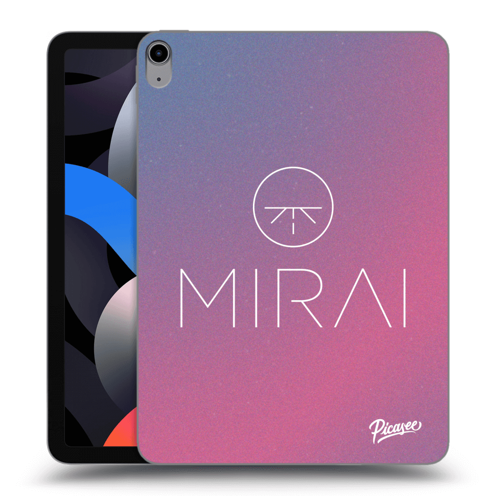 Picasee silikonový průhledný obal pro Apple iPad Air 4 10.9" 2020 - Mirai - Logo